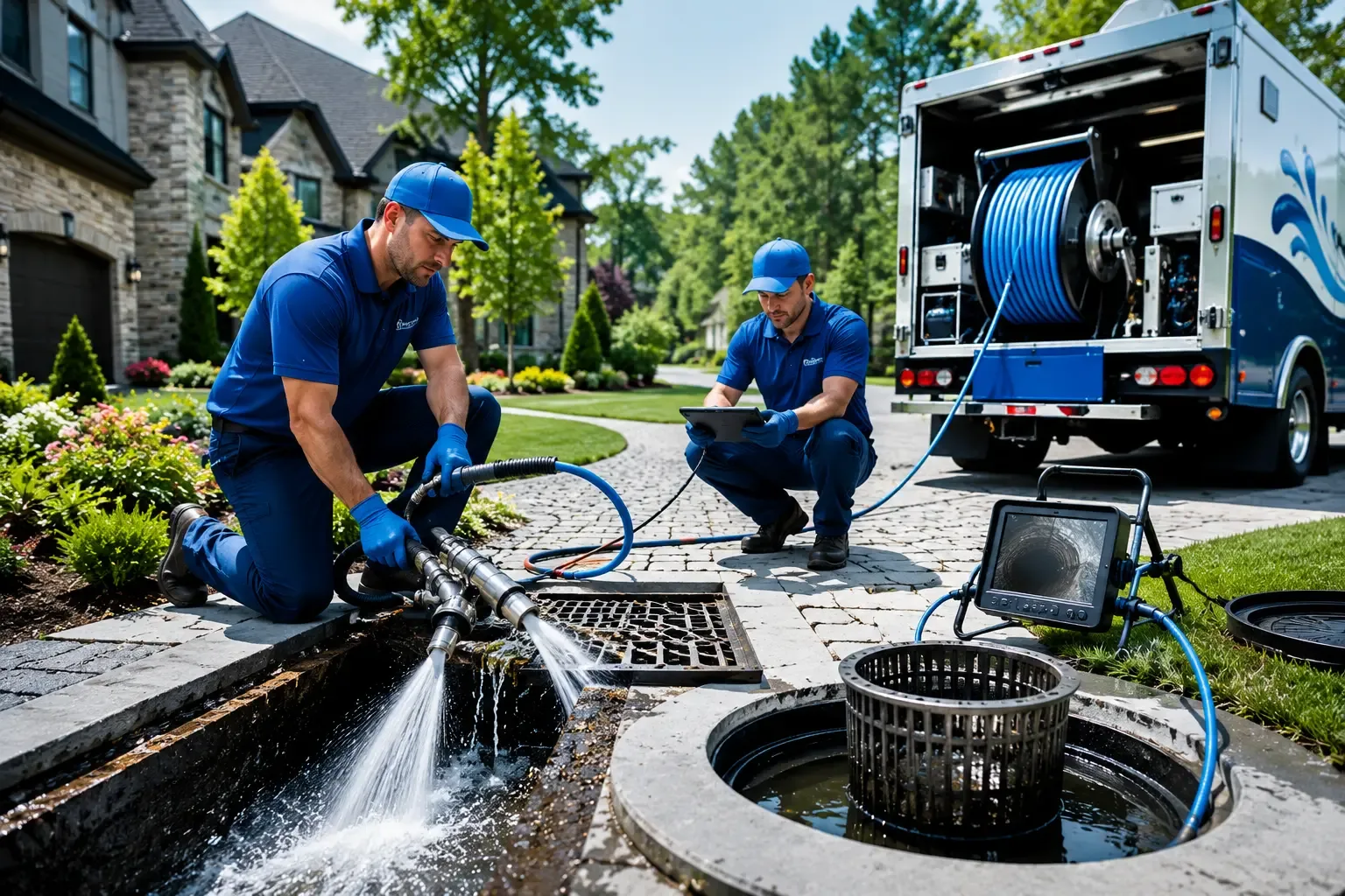 Local outdoor drain cleaning professionals in Thackerville, OK